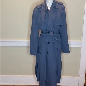 Full length trench coat